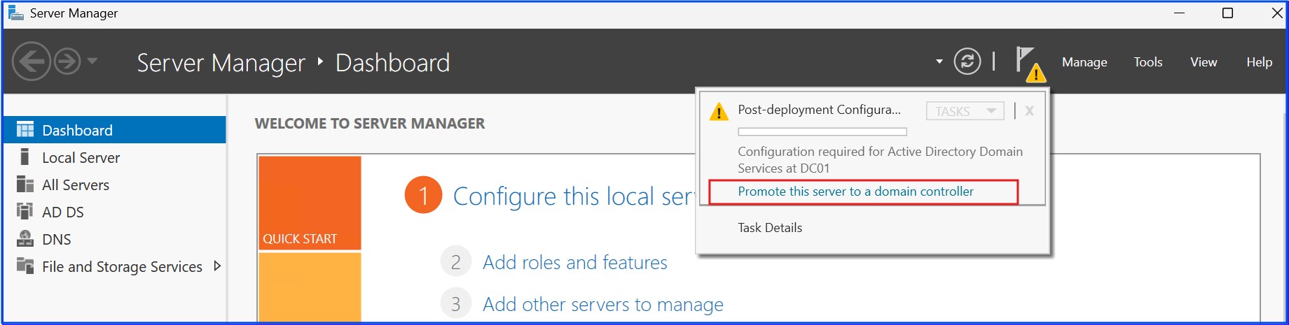 Deployment Configuration Screen - New Forest Setup